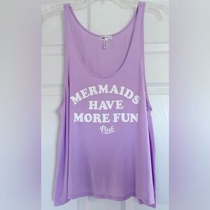 PINK Women’s Mermaid Tank Top SZ Large